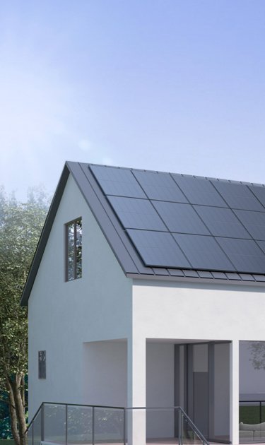 EcoFlow 400W Rigid Solar Panel mounted on rooftop